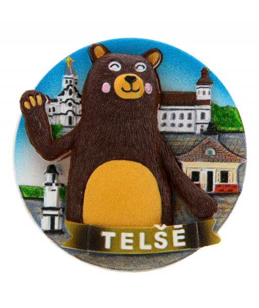 Apvalus magnetukas Telšē